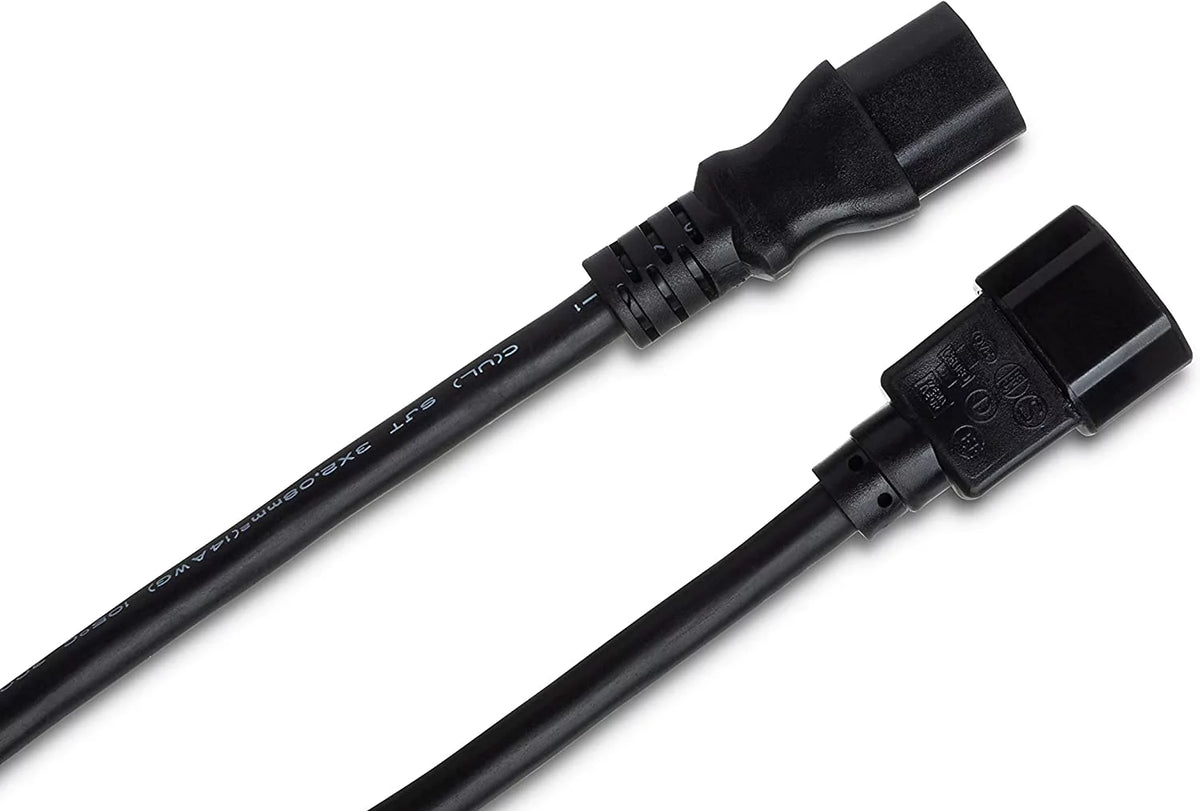 IEC C14 to IEC C13 Power Extension Cord, 8 Feet E868