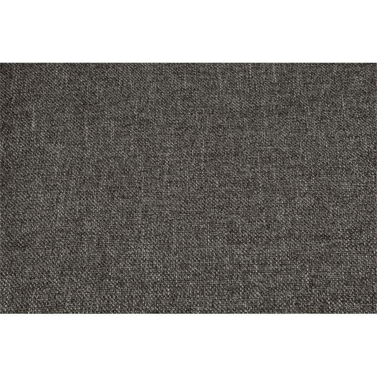 Dark Gray Fabric Sofa V58110