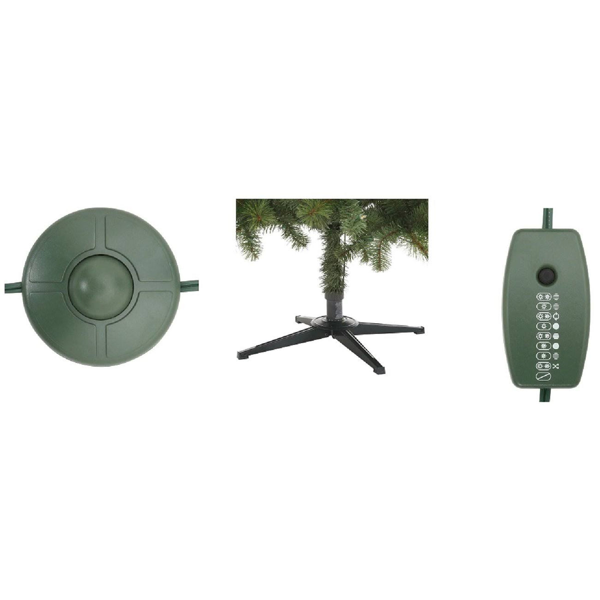 7.5 ft Pre-Lit LED Slim Artificial Christmas Tree N692
