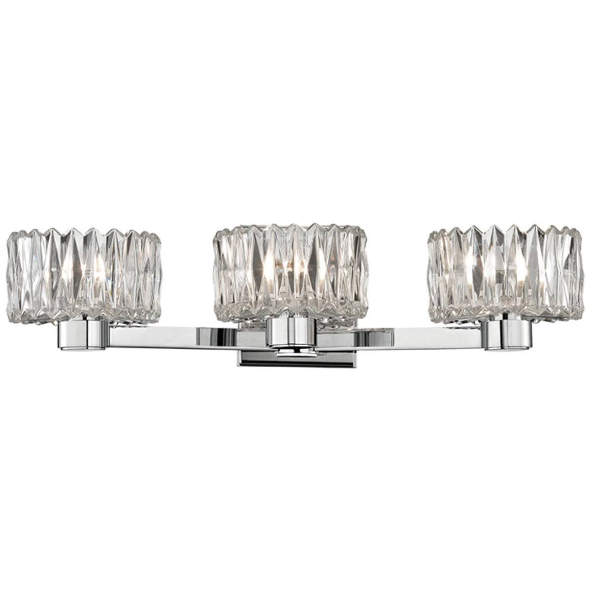 3 Light Bath Bracket, Satin Nickel Q2196