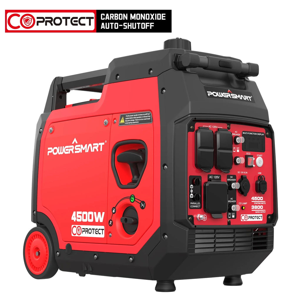 4500 Watts Gas Powered Inverter Generator O793