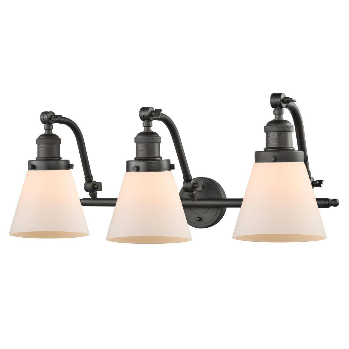 Small Cone 28 inch 10.5W 3 Light LED O436