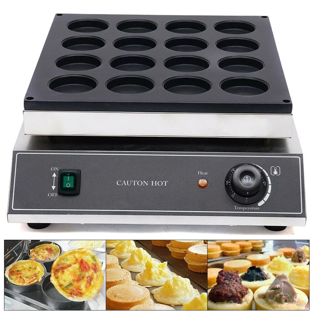 16 Holes Nonstick Electric Waffle Maker Q44568