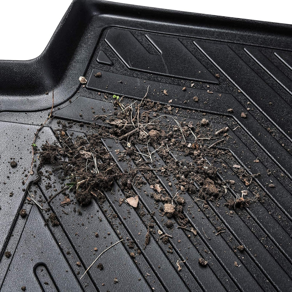 Heavy Duty Rubber Car Floor Mats (Rear, 1 Piece) B586189
