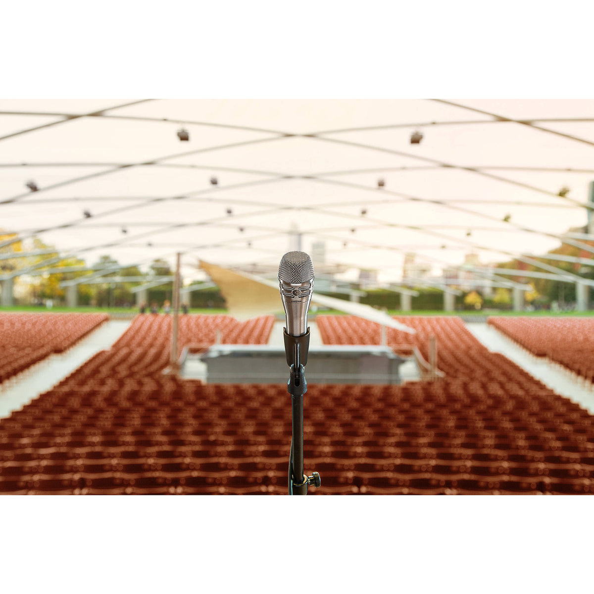Nickel Dynamic Handheld Vocal Microphone I910403