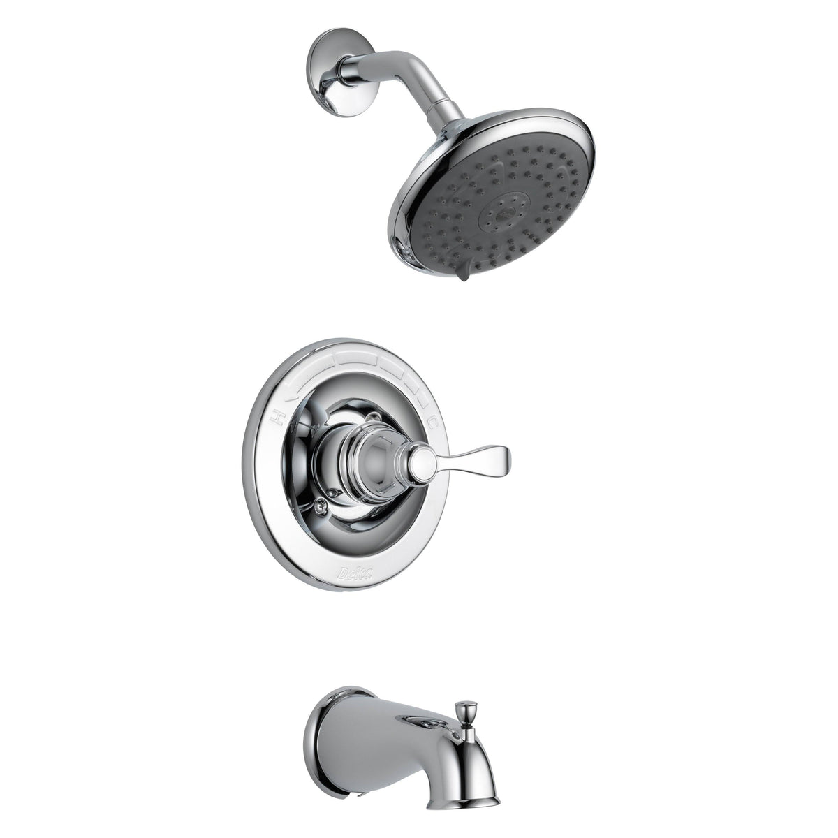 Chrome Tub and Shower Faucet D6986