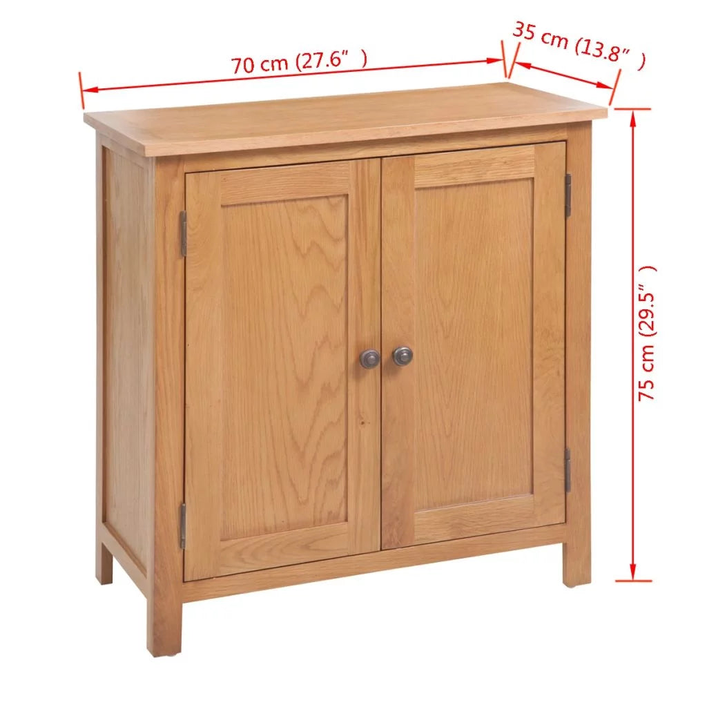Solid Oak Wood Sideboard S325