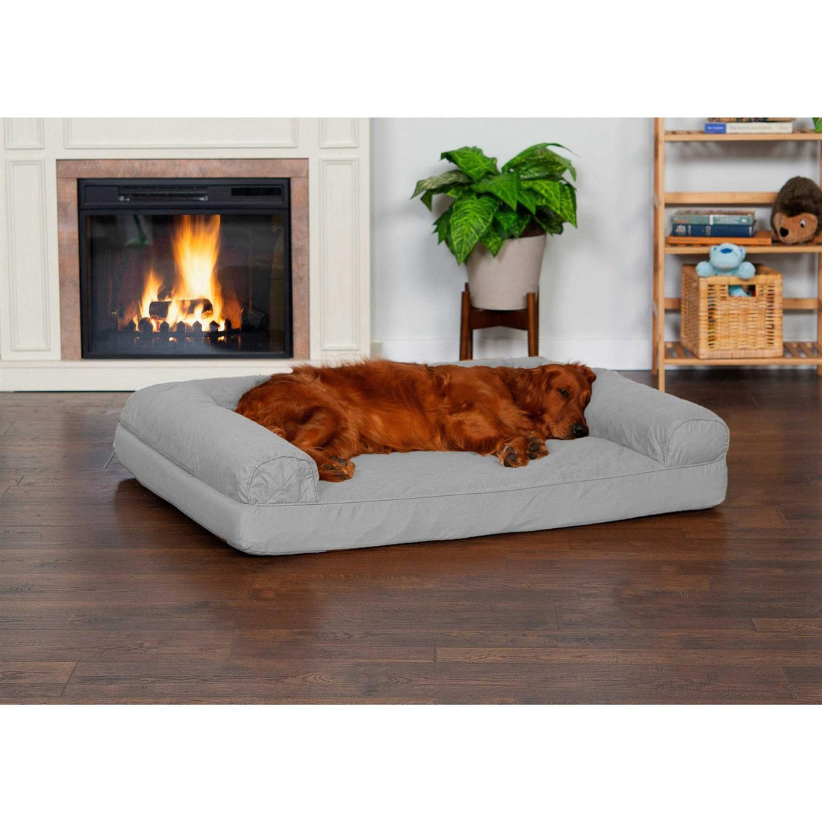 Quilted Sofa Dog Bed D676