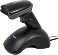 1D 2D Bluetooth Barcode Scanner with USB Cradle Charge Station I465