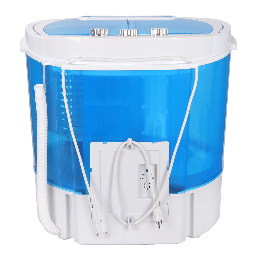 Portable Compact Washer 10lbs Blue White P36125