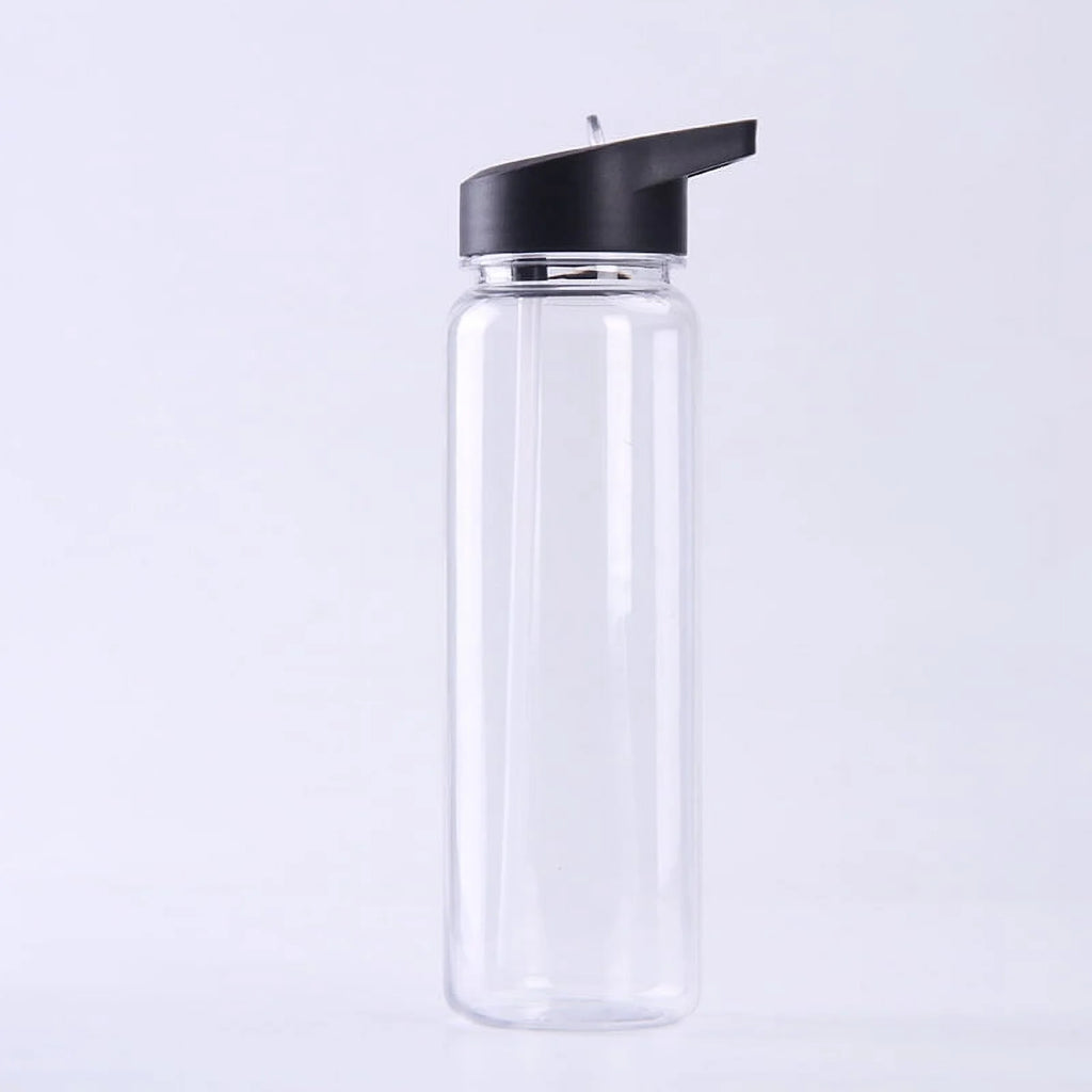 2 Pack Clear 27 oz Plastic Sports Bottle H2201