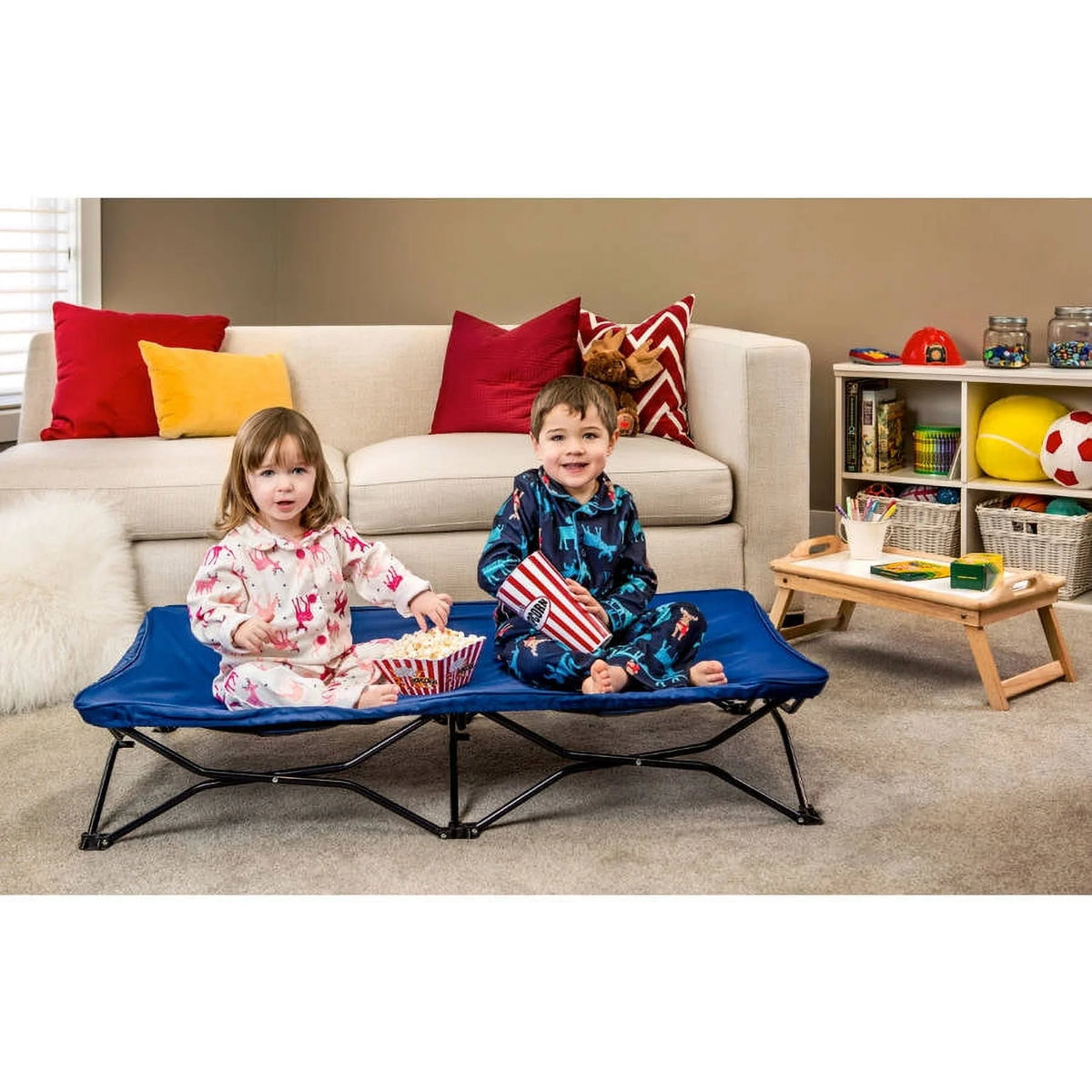 Portable Toddler Bed with Fitted Sheet A26221