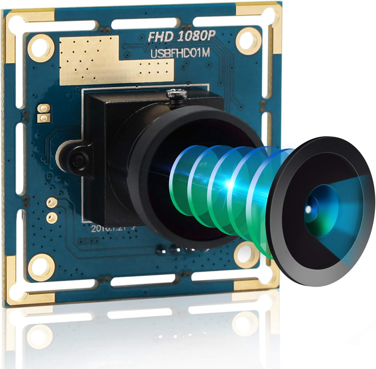 2MP HD USB Webcam with 2.8-12mm Varifocal Lens S43159