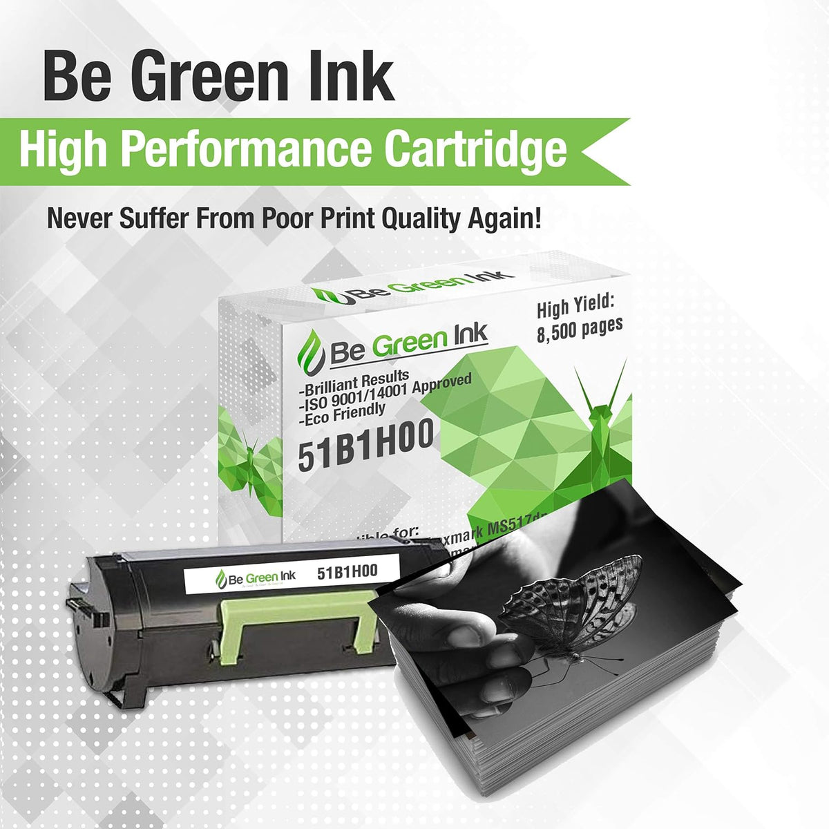 Compatible Replacement Black Toner Cartridge E50350