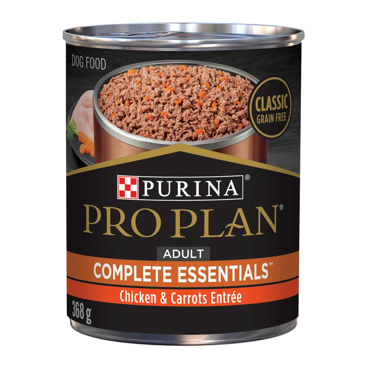 High Protein Wet Dog Food Chicken and Carrots Entree G12311