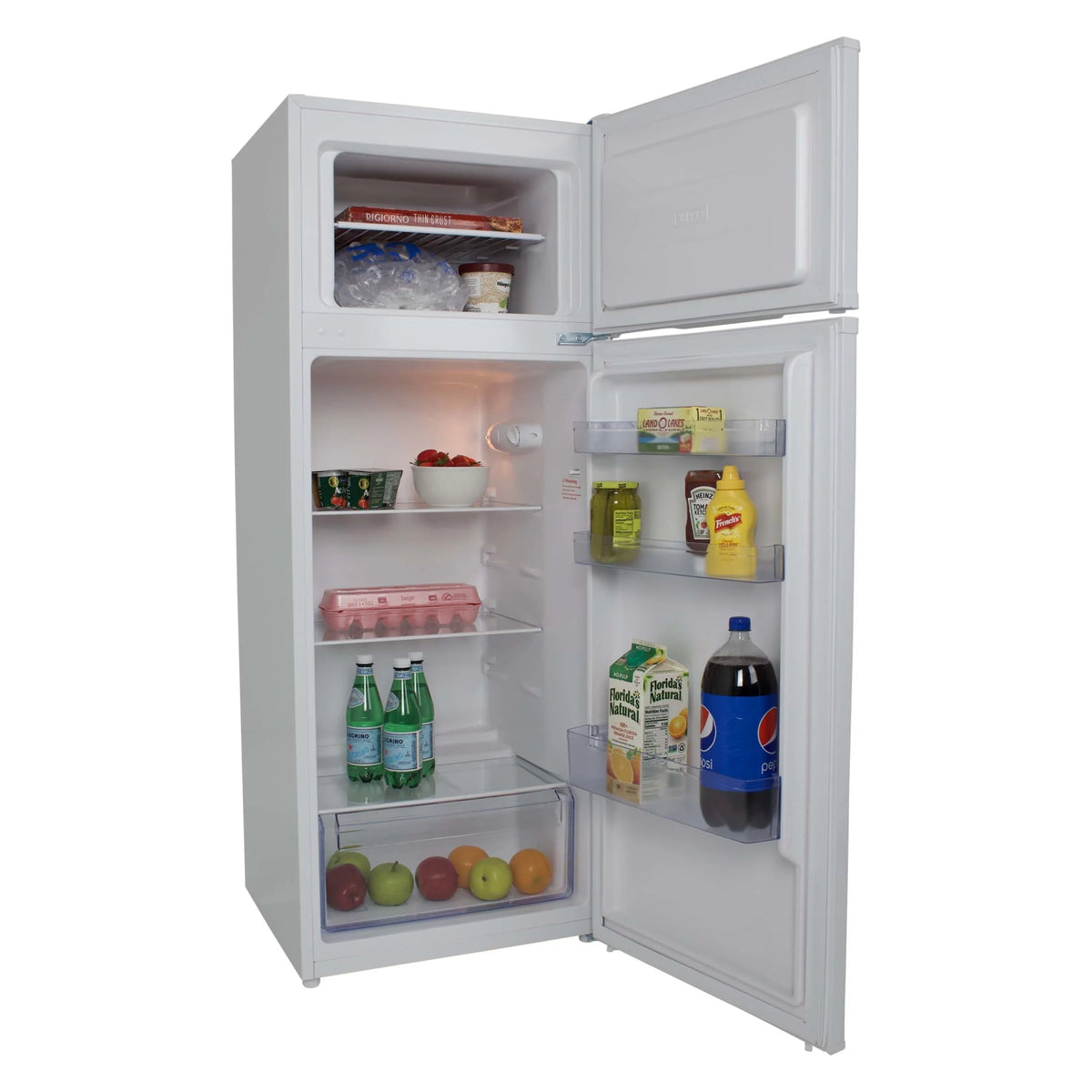 Top Freezer Refrigerator Stainless Steel Z858051