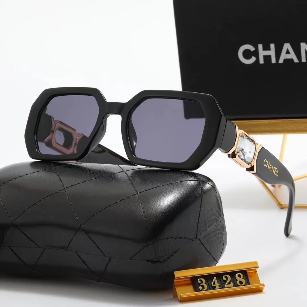 Rhinestone Polarized Sunglasses T5393