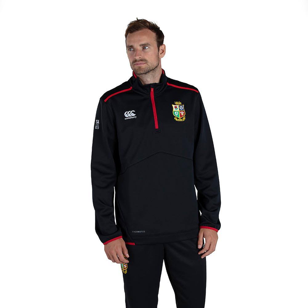Red 1/4 Zip Fleece Top S47530
