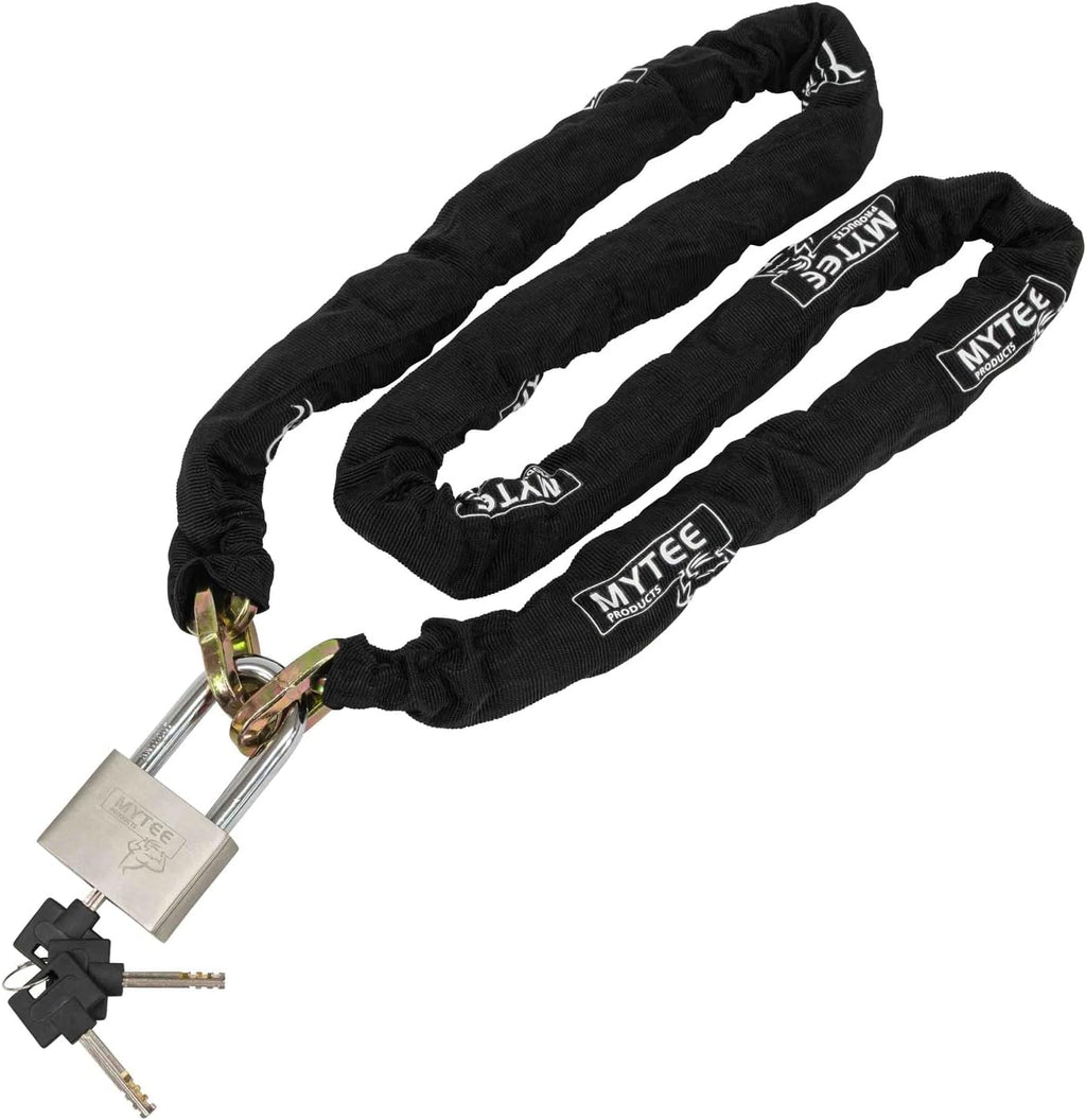 Anti Cut Security Chain and Lock Kit 6 Foot x 3/8 Inch Hardened Chain G923
