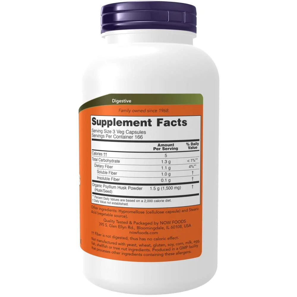500 Capsule Psyllium Husk M4554