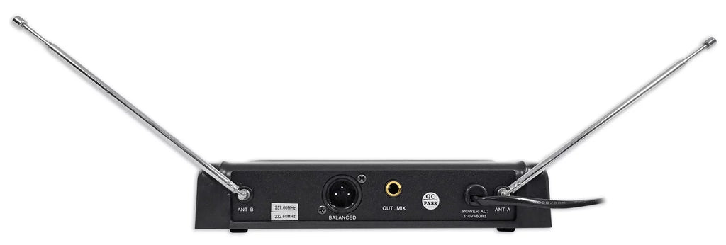 12" 3-Way 1600w Karaoke Speakers with Amplifier and Wireless Mics U765