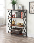 Weathered Gray 4 Tier Bookcase D88147