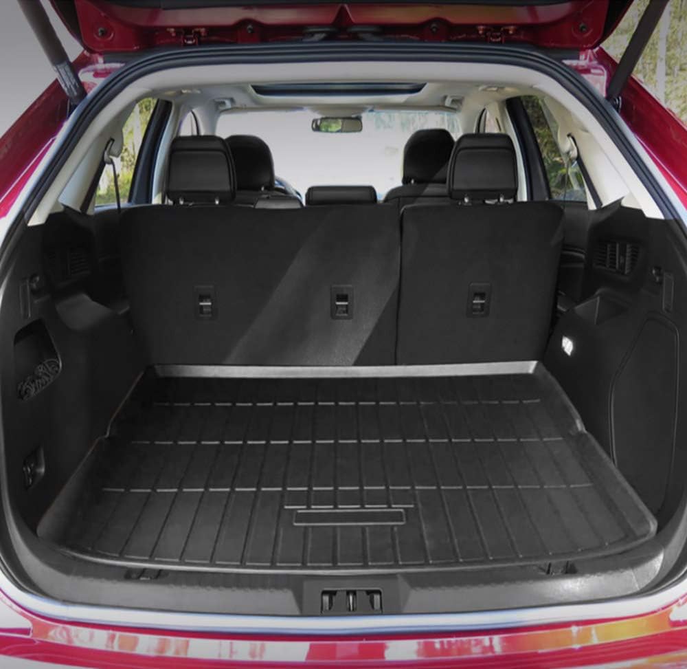 Black Cargo Liner Trunk Mat Pack of 2 D938