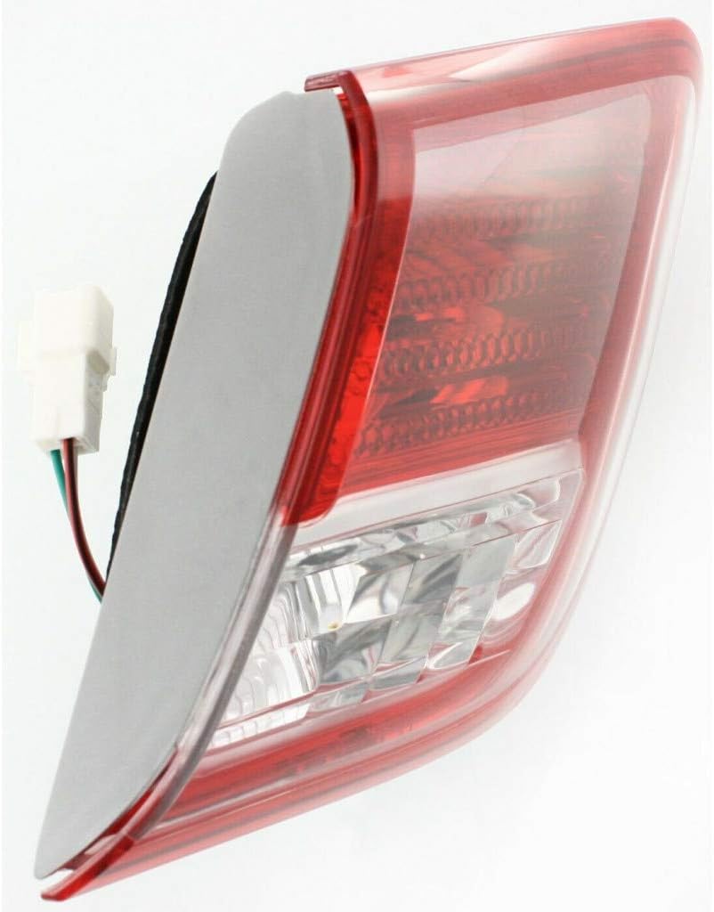Toyota Camry Tail Light 2007 2009 Passenger Side Inner Pack of 2 U958855