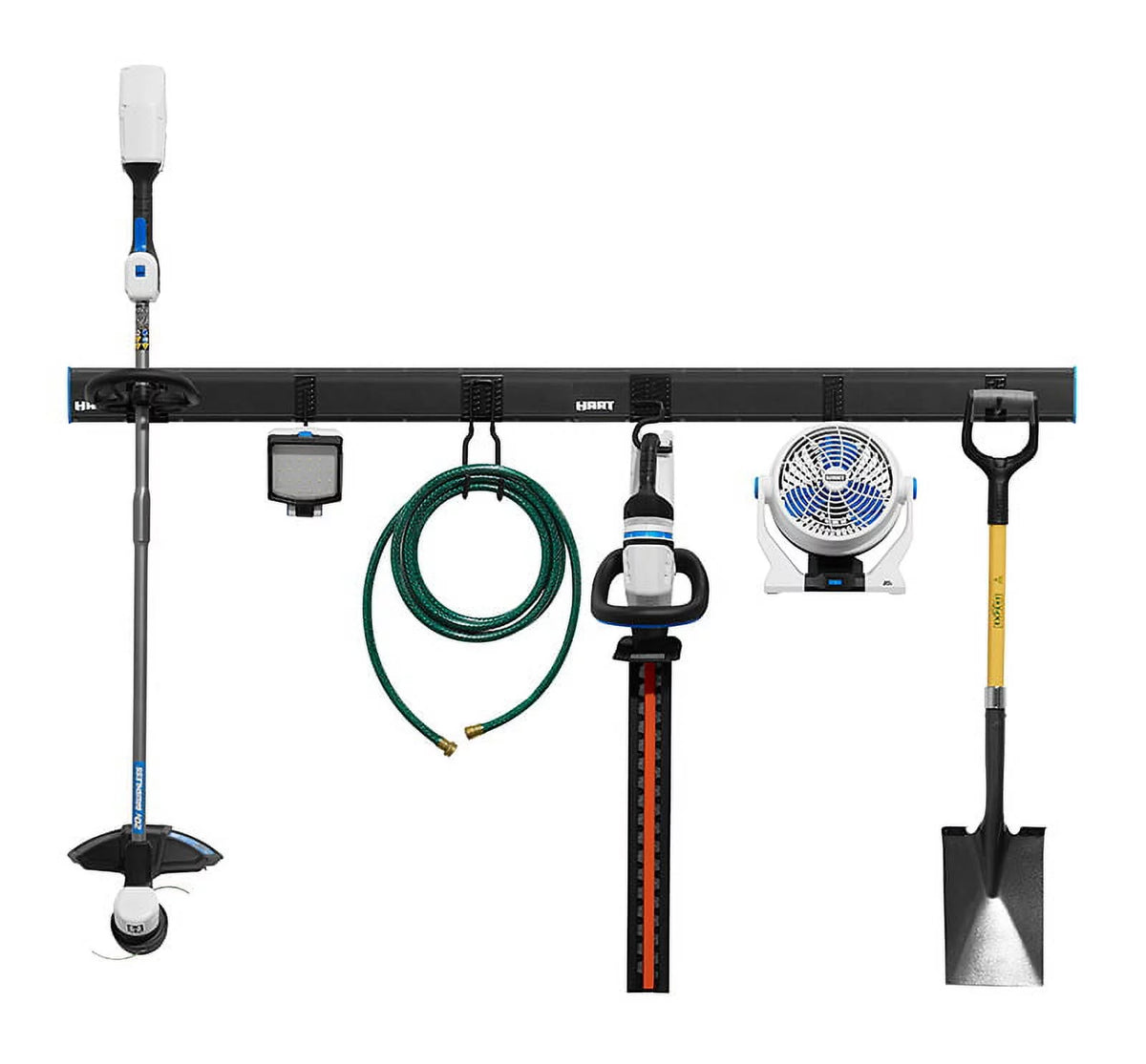 15-Piece Garage Storage Rail Kit Q10287
