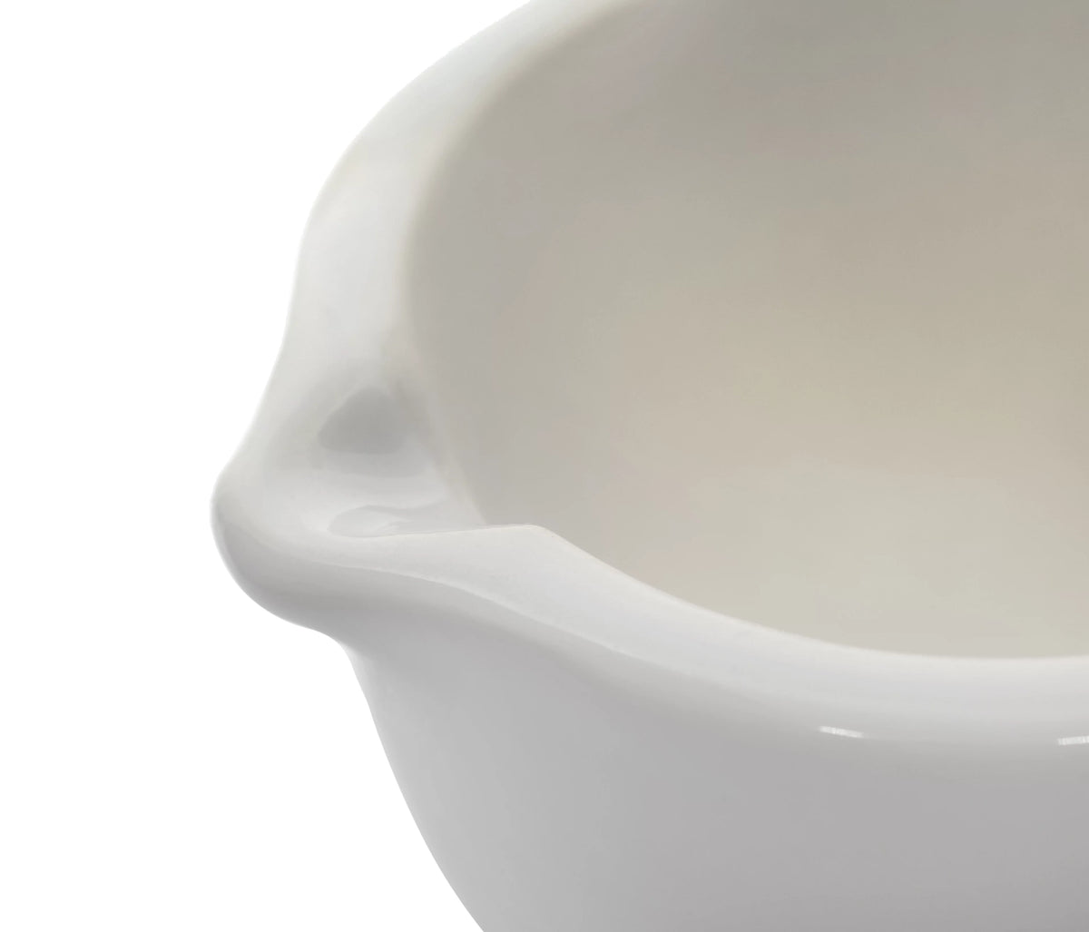 Porcelain Mortar & Pestle Set, 5oz Unglazed White U585