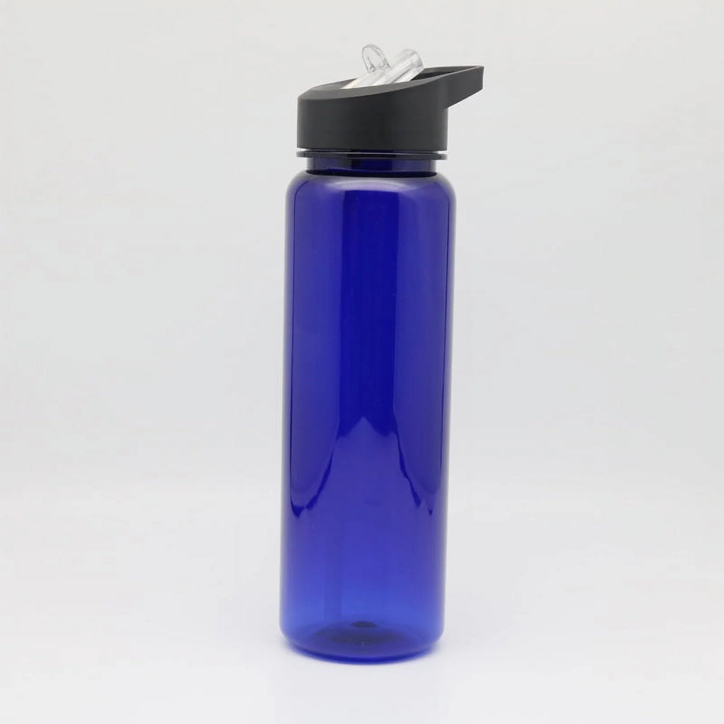 2 Pack Clear 27 oz Plastic Sports Bottle H2201