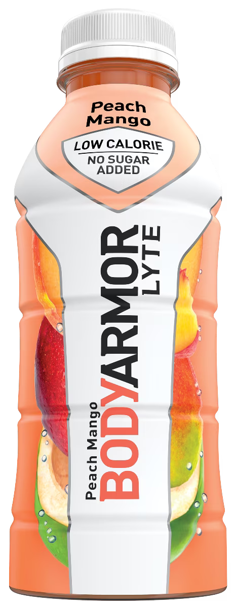Peach Mango Low-Calorie Sports Drink, 16 Fl Oz, 12 Bottles H372188