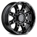 18x9 6x114.3 +18mm Black Wheel F99834