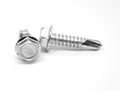 Self Drilling Screw Hex Washer Head Stainless Steel 410 T74259