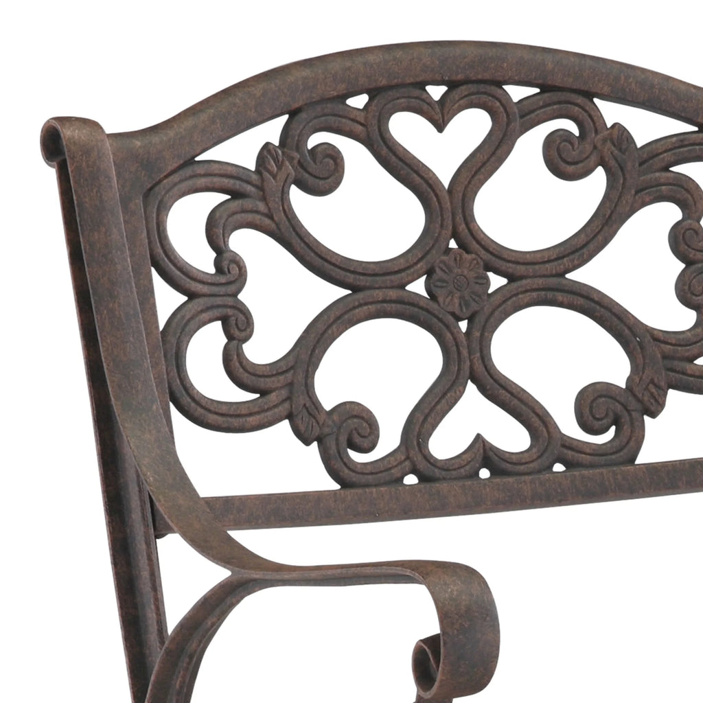 Bronze Outdoor Swivel Rocking Chair T471