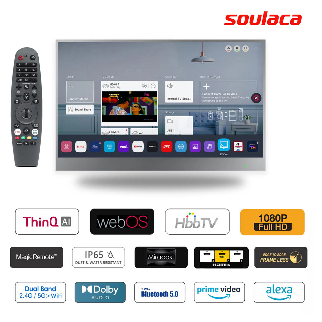 22 inches Waterproof Smart LED TV B9986