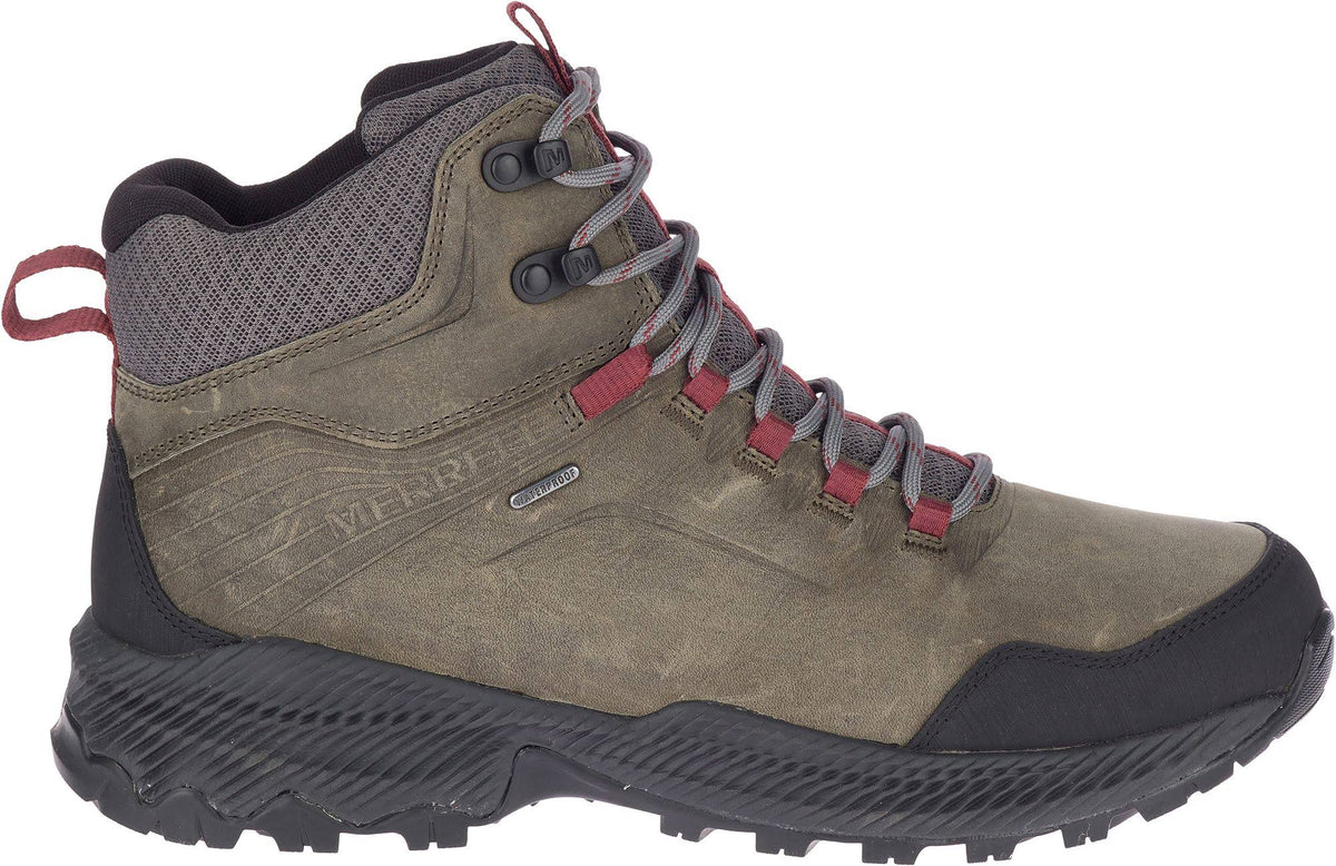 Men&s Forestbound Mid Waterproof Merrell Grey / 9.5 N42010