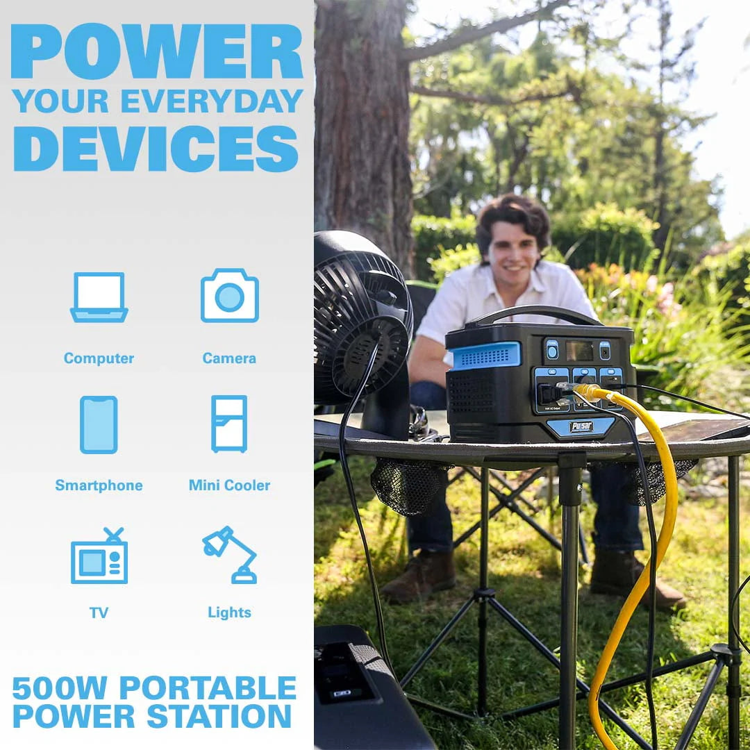 500 Watt Lithium-Ion Portable Power Station T781731