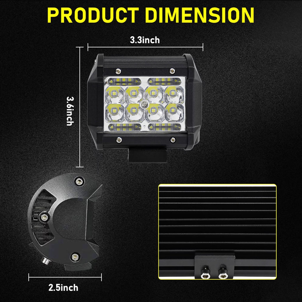 4 Inch Waterproof LED Driving Lights M8963