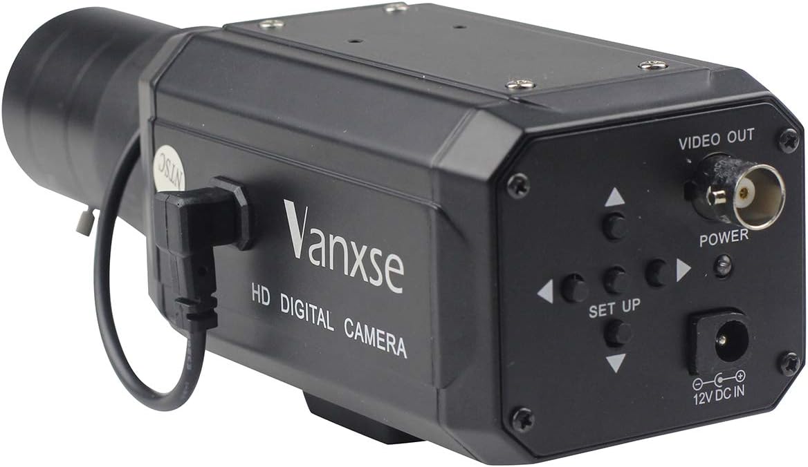 CCTV 1/3 CCD HD 960H Auto Iris 6-60mm F1.6 Varifocal Lens Bullet Box Camera Pack of 2 R83084