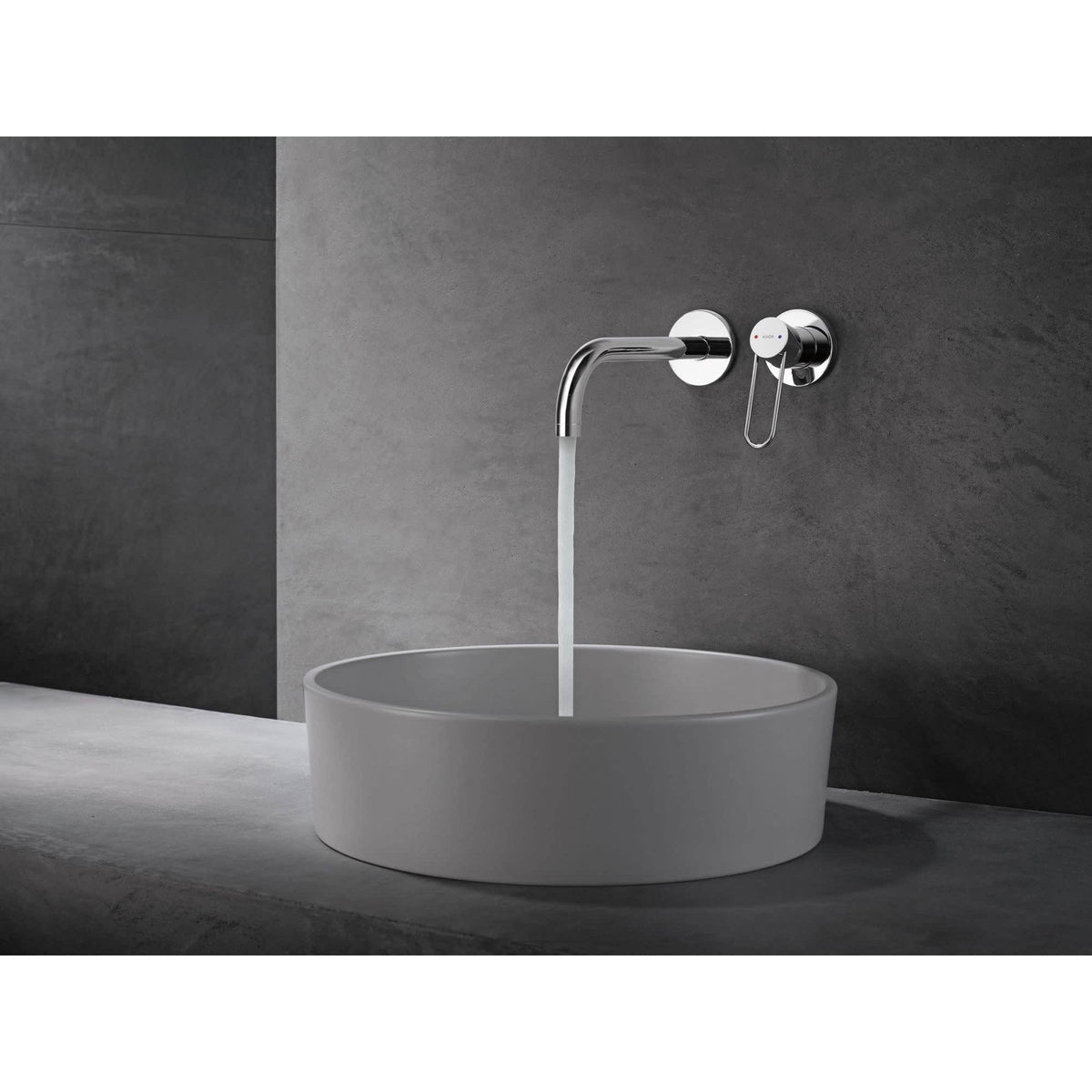 Single Handle Wall Mounted Bathroom Faucet X608