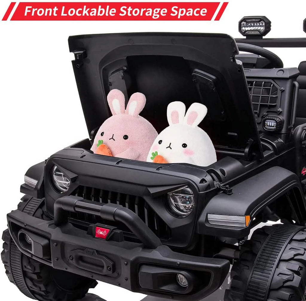 24V Kids Ride on Car with Remote Control 2 Seats LED Light Truck G210