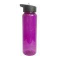 2 Pack Clear 27 oz Plastic Sports Bottle H2201