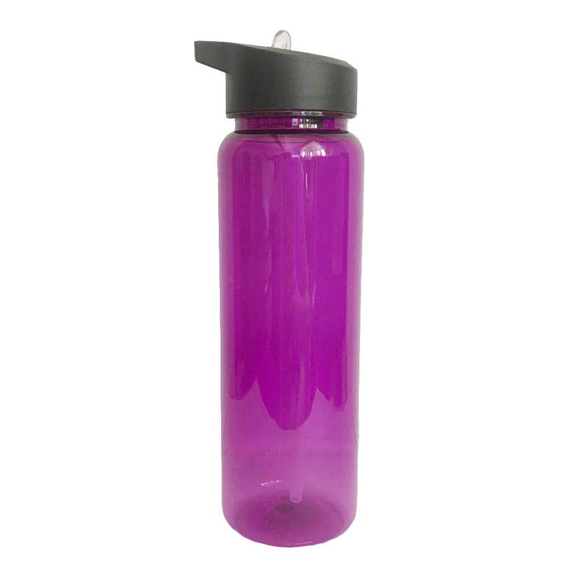 2 Pack Clear 27 oz Plastic Sports Bottle H2201