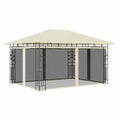 Gazebo with Mosquito Net 13.1'x9.8'x9' Cream B4355