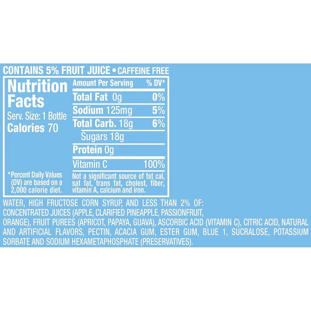 Hawaiian Punch Polar Blast Juice, 10 Fluid Ounce, 6 Count Bottles N9087