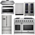 48 in. Natural Gas Range 6 Piece Appliance Set X792
