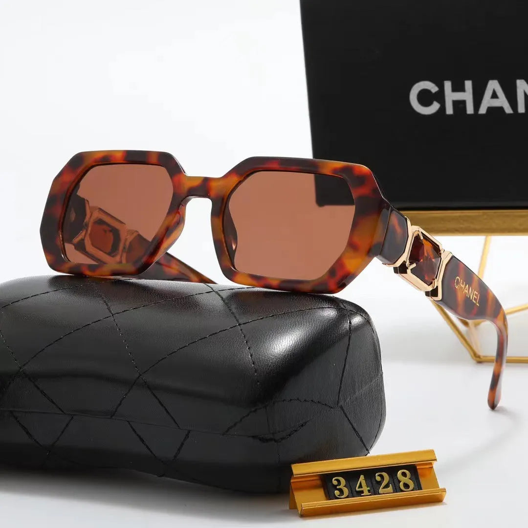 Rhinestone Polarized Sunglasses T5393