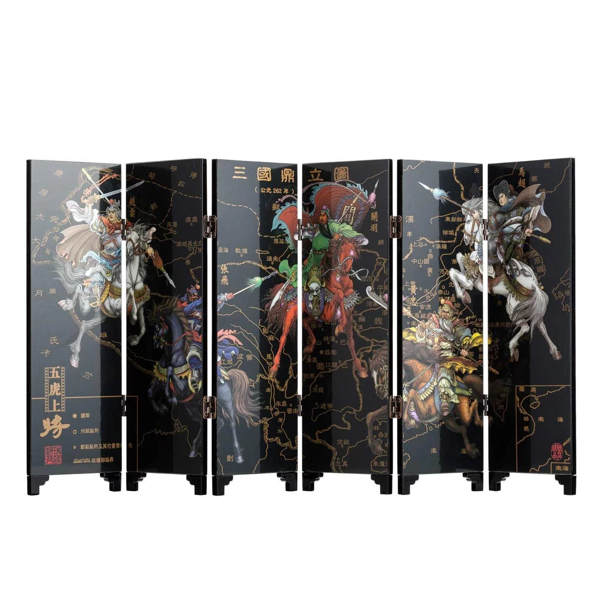 6-Panel Traditional Chinese Art Mini Divider M974770