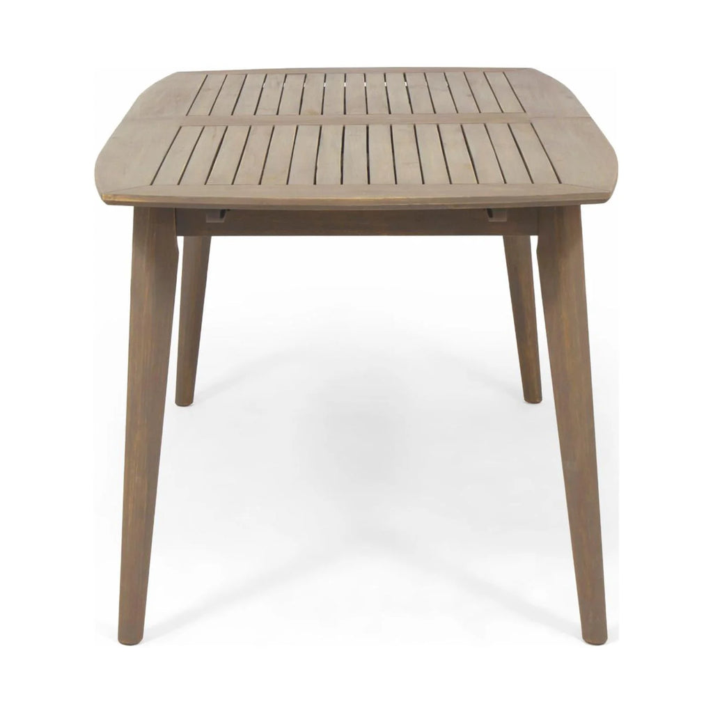Acacia Wood Expandable Dining Table U999740